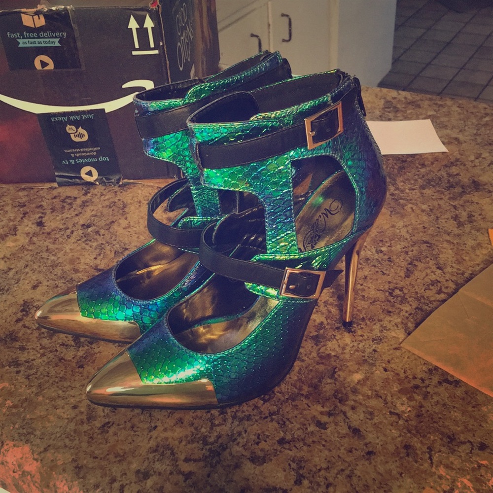Mermaid stilettos